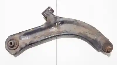 Peça sobressalente para automóvel em segunda mão braço de suspensão inferior esquerdo dianteiro por renault clio, 2009.06 - 2012.11 facelift 1.2 16v 76kw 2010.09 - 2012.11 referências oem iam 