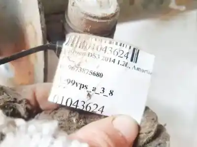 Peça sobressalente para automóvel em segunda mão amortecedor dianteiro direito por citroen ds3 1.2 12v vti referências oem iam 9673875680  22262847