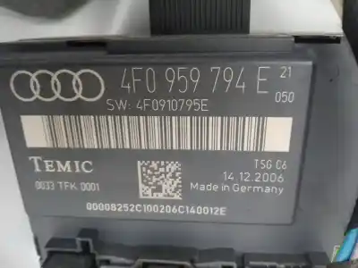 Автозапчастина б/у електронний модуль для audi a6 c6 (4f2) 2.0 tdi посилання на oem iam 4f0959794e  
