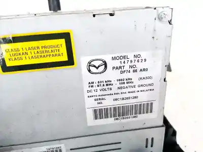 Автозапчастина б/у аудіо система / радіо cd для mazda 2 lim. (de) 1.3 active посилання на oem iam df7466ar0  14797629