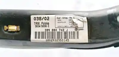Автозапчасти б/у передняя правая подушка безопасности за volkswagen passat variant (3b6) 1.9 tdi ссылки oem iam 3b9880742j  30345008c