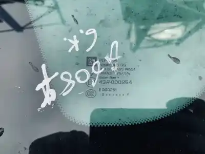 Peça sobressalente para automóvel em segunda mão vidro de custódia triangular traseiro esquerdo por opel meriva b 1.7 16v cdti referências oem iam   