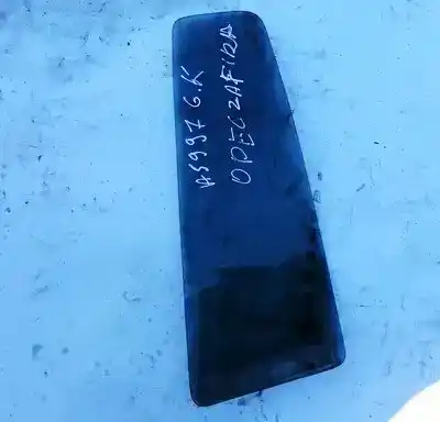 Second-hand car spare part left rear triangle quarter glass for opel zafira a 2.0 16v di oem iam references 