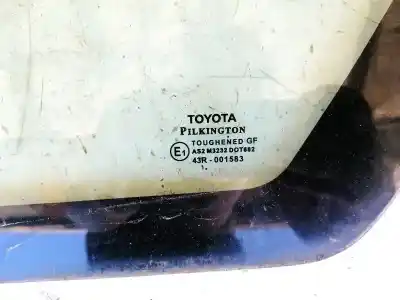 Peça sobressalente para automóvel em segunda mão vidro de custódia triangular traseiro esquerdo por toyota corolla (e11) 2.0 d-4d linea sol referências oem iam   