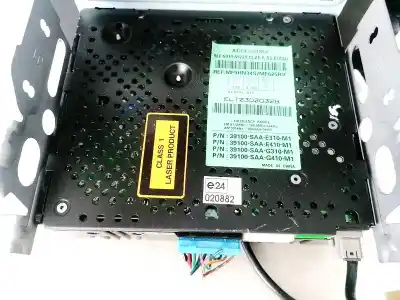 Автозапчастина б/у аудіо система / радіо cd для honda jazz (gd1/5) 1.4 ls посилання на oem iam 39100saae310m1  39100-saa-e310-m1, 39100-saa-e410-m1, 39100-saa-g310-m1, 5010-6923, 39100-saa-g412n5