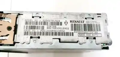 Автозапчасти б/у аудиосистема / радио cd за renault laguna ii (bg0) 1.9 dci diesel ссылки oem iam 8200002607  22dc279