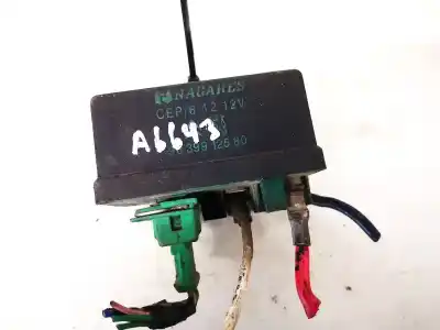 Second-hand car spare part glow plug for peugeot partner (s2) 1.9 diesel oem iam references 9639912580