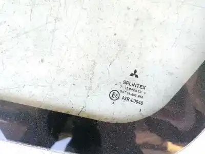 Автозапчастина б/у ліве задне скорівне скло для mitsubishi space star (dg0) 1.9 di-d cat посилання на oem iam   