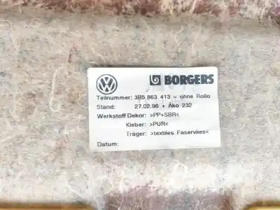 Автозапчастина б/у задній лоток для volkswagen passat variant (3b5) 1.9 tdi посилання на oem iam 3b5863413  