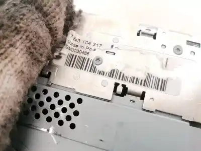 Pezzo di ricambio per auto di seconda mano impianto audio / radio cd per opel corsa c 1.2 16v cat (z 12 xep / lb4) riferimenti oem iam 7643104317  