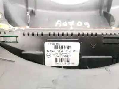 Second-hand car spare part multifunction display for citroen c4 i (lc_) 1.6 hdi oem iam references 9654149380  123494