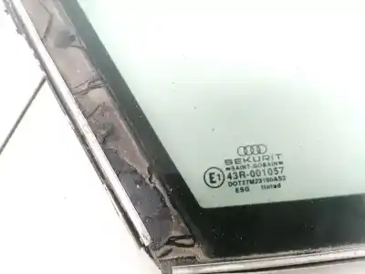 Peça sobressalente para automóvel em segunda mão vidro de custódia triangular traseiro esquerdo por audi 80 (811/813) 1.8 referências oem iam   