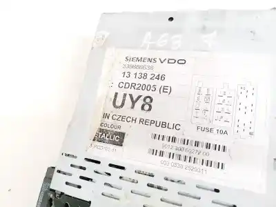 Автозапчастина б/у аудіо система / радіо cd для opel vectra c (z02) 2.2 dti 16v (f69) посилання на oem iam 13138246  330886636