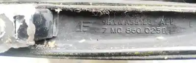 Pezzo di ricambio per auto di seconda mano plastica per ford galaxy (vx) 1.9 tdi cat riferimenti oem iam 7m0860025d  