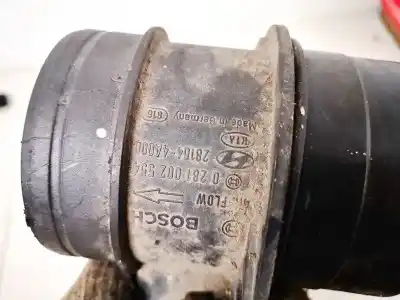 Second-hand car spare part flowmeter for kia sorento 2.5 crdi ex oem iam references 281644a000  28164-4a000, 0281002554