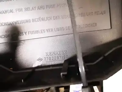 Second-hand car spare part fuse box unit for renault megane i scenic (ja0) motor 1.9 ltr. - 72 kw dti diesel cat oem iam references 7703297190  