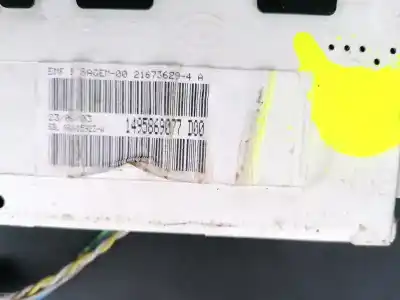 Second-hand car spare part multifunction display for citroen c8 2.0 hdi fap cat oem iam references 1495869077  