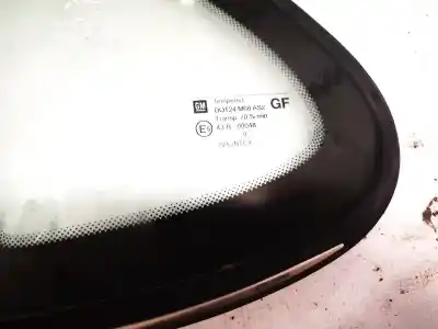 Peça sobressalente para automóvel em segunda mão vidro de custódia triangular traseiro esquerdo por opel vectra b caravan 2.0 dti referências oem iam   