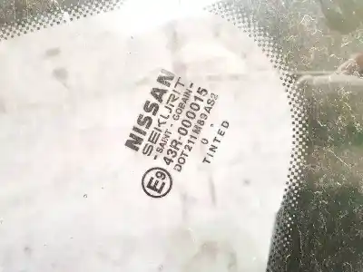 Peça sobressalente para automóvel em segunda mão vidro de custódia triangular traseiro esquerdo por opel meriva b 1.7 16v cdti referências oem iam dot211m89as2  