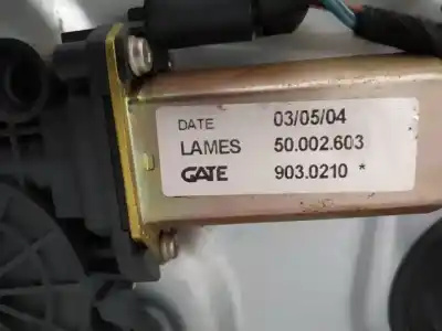 Peça sobressalente para automóvel em segunda mão motor elevador vidro dianteiro esquerdo por fiat stilo (192) 1.9 jtd / 1.9 jtd 115 active referências oem iam 50002603  9030210