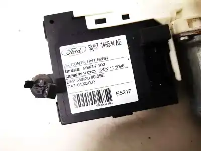 Pezzo di ricambio per auto di seconda mano motore alzacristalli posteriore destro per ford c-max, 2003.01 - 2007.06 1.6 duratorq 66kw 2003.01 - 2010.06 riferimenti oem iam 3m5t14b534ae  