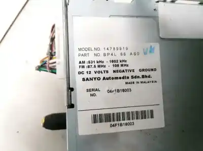 Автозапчасти б/у аудиосистема / радио cd за mazda 3 (bk) 1.6 di turbo ссылки oem iam 14789919  bp4l66as0