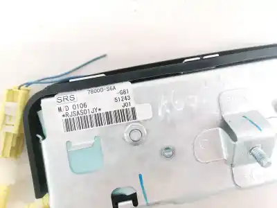 Автозапчасти б/у левая боковая подушка безопасности за honda jazz (gd1/5) 1.2 ls ссылки oem iam 78000s6ag81  78000-s6a-g81