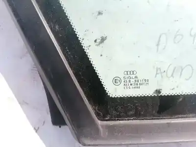 Peça sobressalente para automóvel em segunda mão vidro de custódia triangular traseiro esquerdo por audi 100 avant (c4) 2.5 tdi referências oem iam   