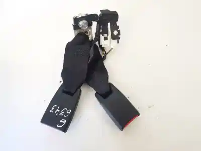 Peça sobressalente para automóvel em segunda mão chicote / encaixe cinto segurança traseiro central por mazda 6 lim. (gh) 2.0 crtd 140cv active referências oem iam 186240b