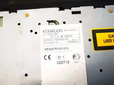 Автозапчастина б/у аудіо система / радіо cd для volkswagen caddy ka/kb (2k) 2.0 sdi посилання на oem iam kdc3024ya  kdc-3024ya