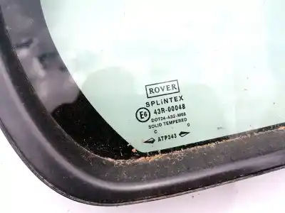 Peça sobressalente para automóvel em segunda mão vidro de custódia triangular traseiro esquerdo por rover rover 45 (rt) 2.0 idt referências oem iam   