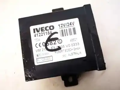 Автозапчастина б/у блок управління іммобілізатором для iveco daily, 2000.01 - 2005.12 2.3l 85kw 2000.01 - 2005.12 посилання на oem iam 41221184  f005v00333
