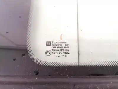 İkinci el araba yedek parçası sol arka esas cam için opel zafira a 2.0 dti oem iam referansları 43r007022  43r-007022