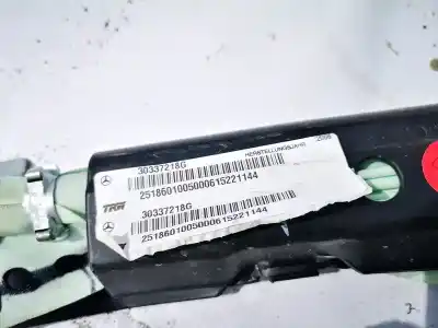 Автозапчасти б/у передняя правая подушка безопасности за mercedes clase r (w251) 3.0 cdi cat ссылки oem iam 2518601005  30337218g