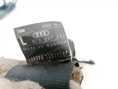 Автозапчасти б/у задний левый ремень безопасности за audi a3 (8l) 1.8 t ambiente ссылки oem iam 8l3857805  00063615