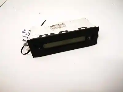 Peça sobressalente para automóvel em segunda mão display gps / multimídia por citroen c2 1.4 hdi referências oem iam 9647409477