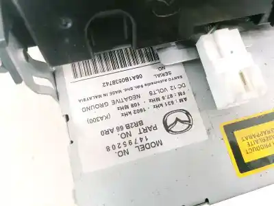 Second-hand car spare part audio system / radio cd for mazda 3 (bk) 1.6 di turbo oem iam references br2b66ar0  14795208