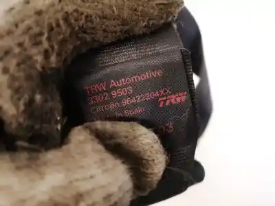 Peça sobressalente para automóvel em segunda mão cinto de segurança traseiro esquerdo por citroen c2 1.4 hdi referências oem iam 96422204xx  
