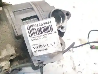 Автозапчасти б/у компрессор кондиционера воздуха за volkswagen passat variant (3b6) 1.9 tdi ссылки oem iam   