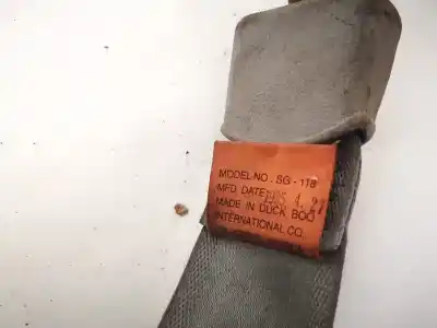 Автозапчастина б/у задній лівий ремін безпеки для ssangyong musso 2.9 70 kw посилання на oem iam sg118  sg-118