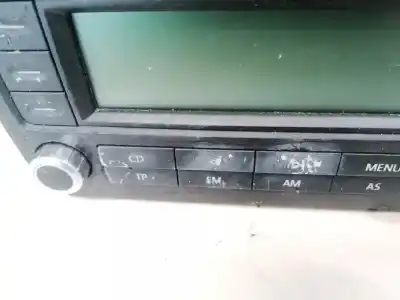 Автозапчасти б/у аудиосистема / радио cd за volkswagen golf v variant (1k5) 1.9 tdi ссылки oem iam 1k0035186p  7643223360