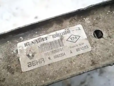 Автозапчастина б/у інтеркулер для renault megane ii (bm0/1_, cm0/1_) 1.9 dci посилання на oem iam 8200115540a  8200115540-a