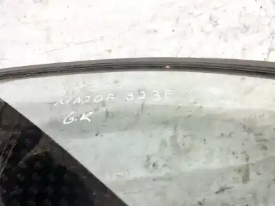 Peça sobressalente para automóvel em segunda mão vidro de custódia triangular traseiro esquerdo por mazda 3 (bk) 1.6 di turbo referências oem iam   