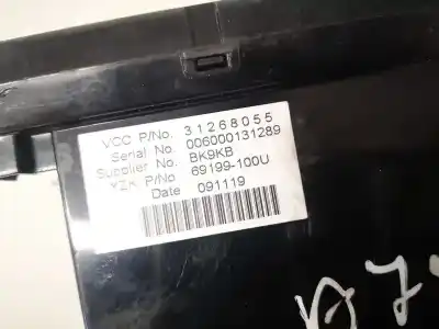 Second-hand car spare part multifunction display for volvo v50 (545) 1.6 d oem iam references 31268055  006000131289, 69199-100u