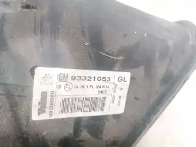 Second-hand car spare part right headlight for opel meriva b 1.7 16v cdti oem iam references 93321053  89308560