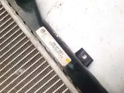 Автозапчастина б/у водяний радіатор для skoda octavia combi (1z5) 1.9 tdi dpf посилання на oem iam 1k0121253l  