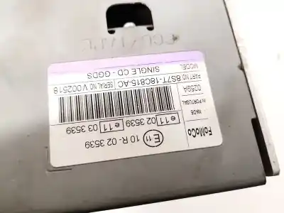 Second-hand car spare part audio system / radio cd for ford s-max (ca1) 2.0 tdci cat oem iam references 8s7t18c815ac  8s7t-18c815-ac, 10r-023539