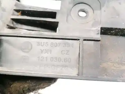 Автозапчасти б/у усиление заднего бампера за skoda superb (3u4) 1.9 tdi ссылки oem iam 3u5807394  12103060