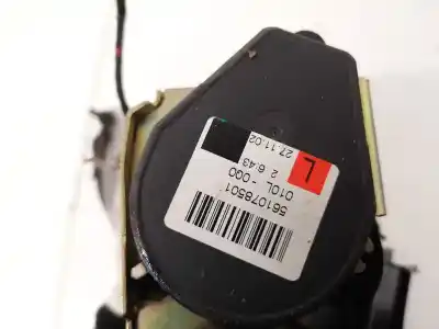 Peça sobressalente para automóvel em segunda mão cinto de segurança dianteiro esquerdo por bmw 7-series, e65 / e66 / e67 /e68 2001.11 - 2008.06 730 d 160kw 2002.10 - 2008.06 referências oem iam 561078501  