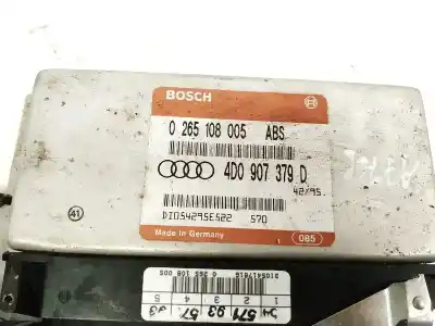 Second-hand car spare part abs control unit for audi a4 avant (b5) 1.8 20v turbo oem iam references 4d0907379d  0265108005